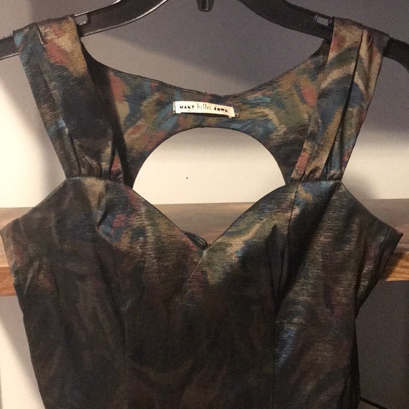 2 for $15: Multicolored Cocktail Dress w/ Pockets - Picture 2 of 3